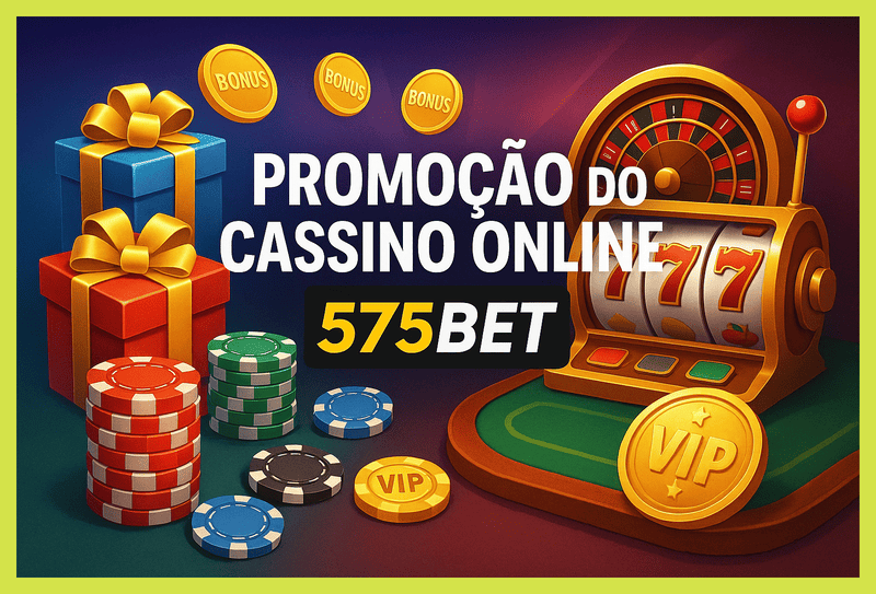 O bônus promocional 575BET é uma ótima maneira de começar sua aventura